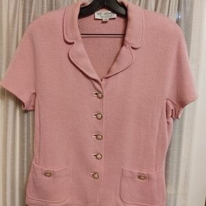 ST John pink jacket